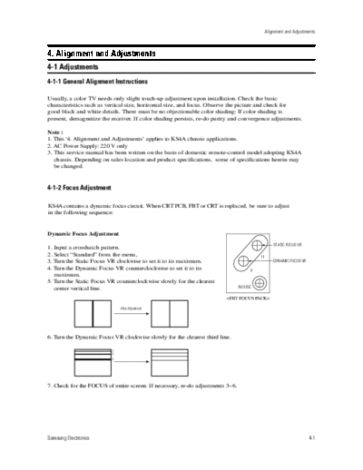 Samsung TXM3097 service manual for TXM2796, TXM2797, TXM2798, TXM3096, TXM3097, TXM3098, TXM3296, TXM3297, TXM3298