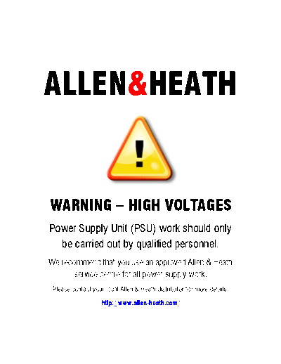 allen and heat power supply power supply table