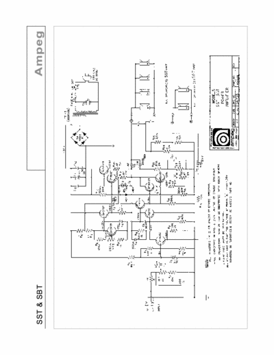 Ampeg SST & SBT pre-amplifier