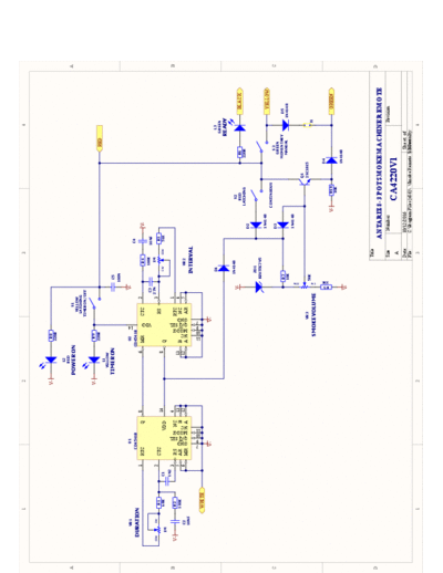 Antari Z-8 Reverse engineered schematic of 3 pot smoke remote control / timer circuit.