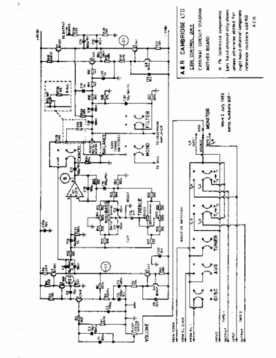 Arcam C200 pre-amplifier