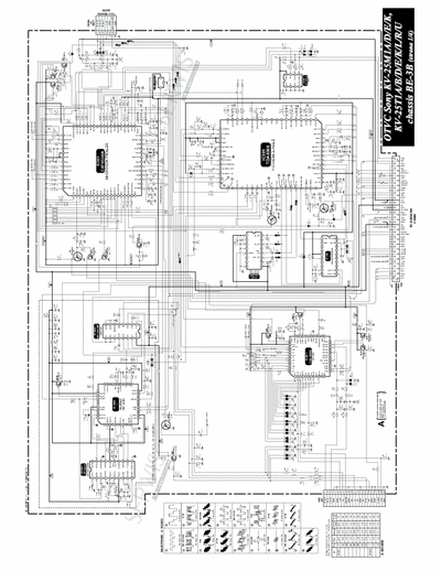 SONY KV 25M1D scheme SONY  KV-25M1, KV-25T1  chassis BE-3B