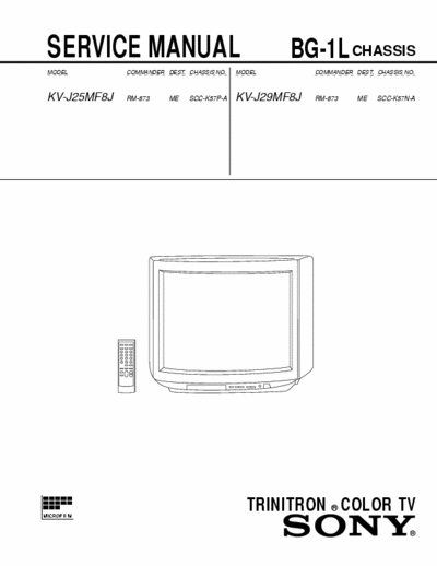 SONY BG-1L Sony BG-1L SERVICE MODE