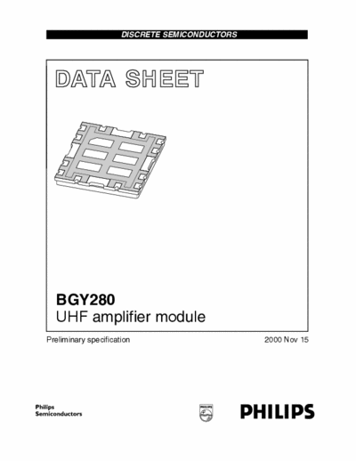 Philips BGY280_N Dualband GSM Amplifier