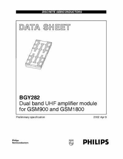 Philips BGY282 Dualband GSM Amplifier