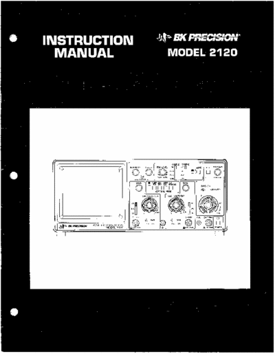 B AND K 2120 1993 VERSION OF MODEL 2120