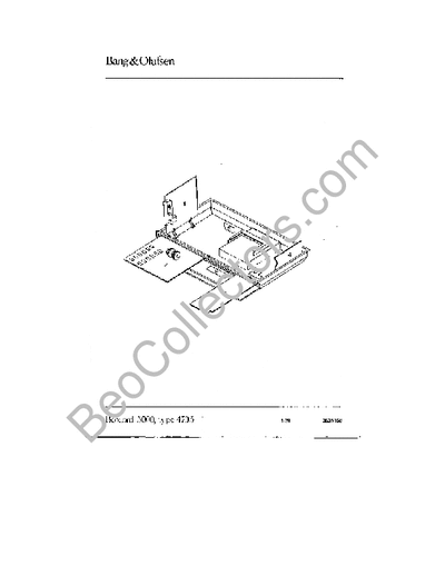 Bang&Olufsen Beocord5000 (4705) cassette deck