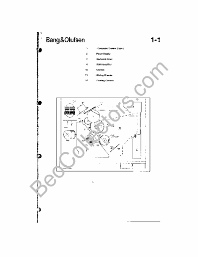 Bang&Olufsen Beogram59xx series phono