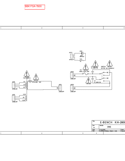 BBK FSA7800 integrated amplifier
