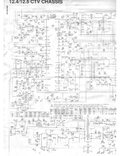 Beko Chassis 12.4_12.5 Schematic