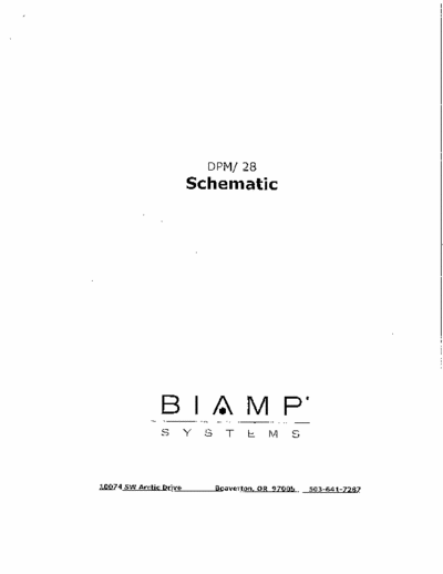 Biamp DPM28 sound processor