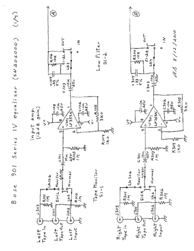 Bose 901-IV Equalizer