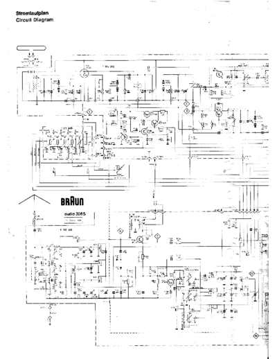 Braun Audio 308S scheet