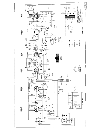 Braun SK 5 schematic