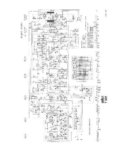 Braun T 221 schematic