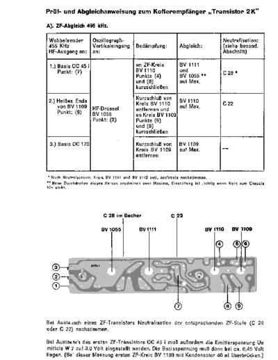 Braun transistor k service manual