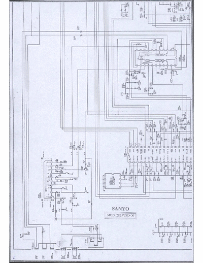 Sanyo 20LV33D-00 Sanyo 20LV33D-00 LA3-A