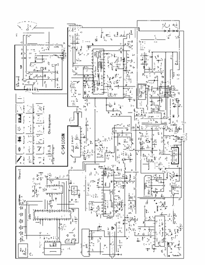 Sharp C-5410SN Esquema electrico