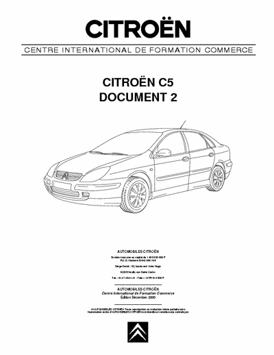 Citroen C5 Technical Training C5