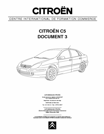 Citroen C5 Technical Training C5