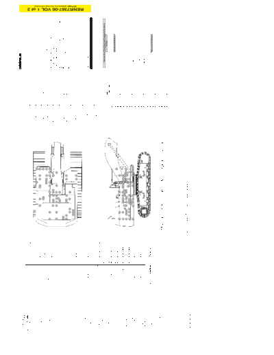 Caterpillar CAT 385C Excavator Electrical diagram for excavator Caterpillar 385C models