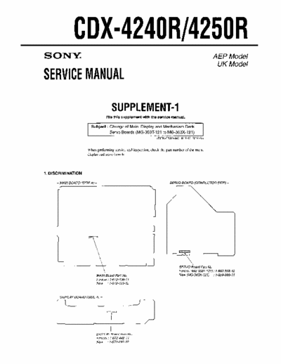 Sony CDX-4240R CDX-4240R