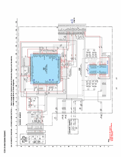 SONY CDX-S1000,2000 CDX-S1000,S2000,S2000C
 SCHEMATIC DIAGRAM