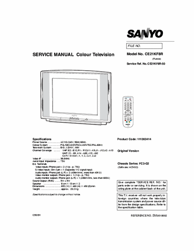 sanyo ce21kf8r kaliningrad??