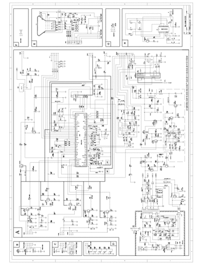 China  TDA11105 (N201), 24C08 (N702), TDA2003 (N601), LA78040 (N451), POW 2SD2500 (V513), 2SC3807 (V512), 2SA1015 (V511), PC817 (N501)