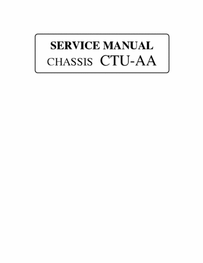 Schneider STV 21-200 Service Manual