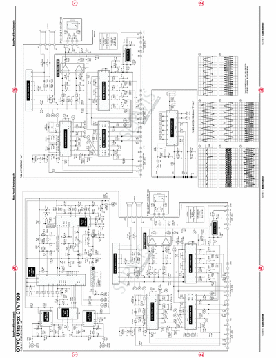 Ultravox CTV 7100 schem.skan z Serw.Elektr.