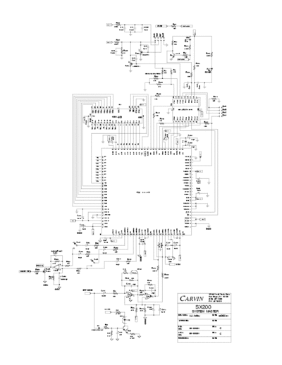 Carvin SX200 sound processor