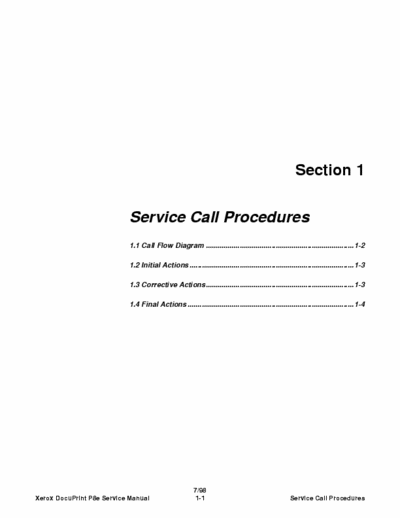XEROX P8E service manual