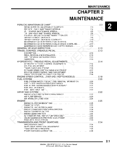 Polaris Brutus HDPTO Polaris Brutus, Brutus HD, and Brutus HD PTO Service Manual
Maintenance