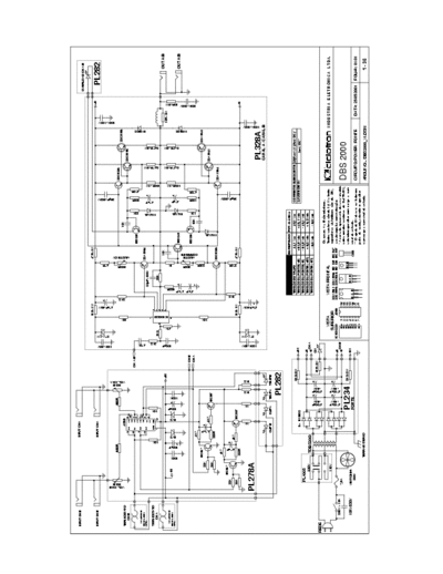 Ciclotron DBS-2000 power amplifier