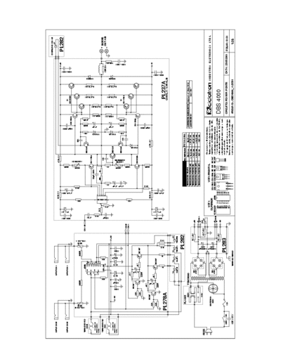 Ciclotron DBS-4000 power amplifier