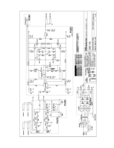 Ciclotron DBS-720 power amplifier