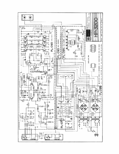 Ciclotron HP3200 pwr amp HP3200 pwr amp