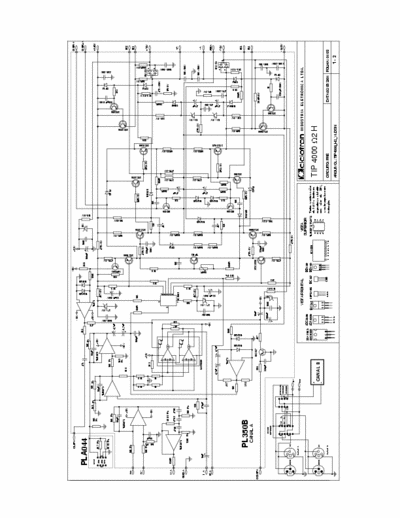 Ciclotron TIP4000 pwr amp TIP4000 pwr amp