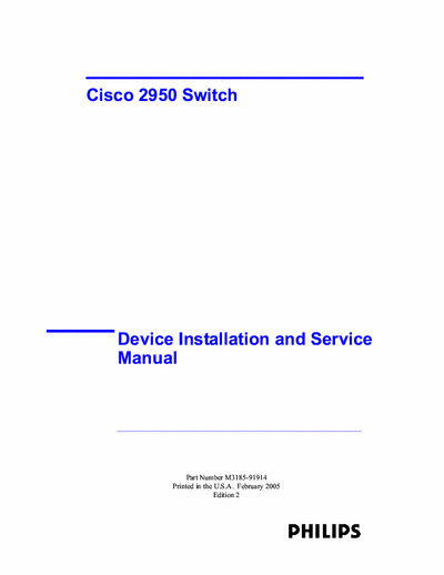 Cisco 2950 Install