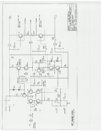 Classe M700 power amplifier