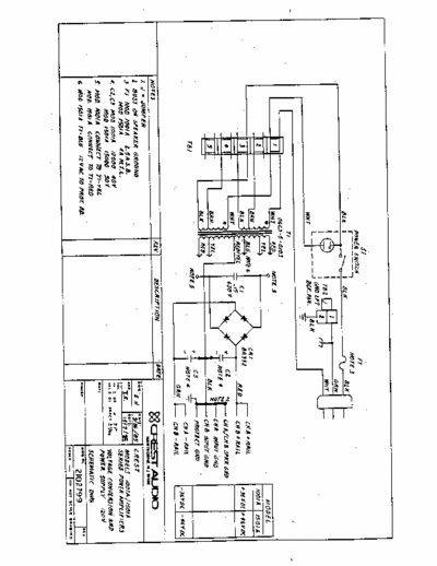 Crest 1001 power amplifier