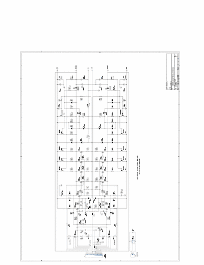 Crest 4801, 6001 & 7001 power amplifier (out section)