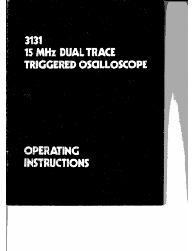Crotech 3131 Full copy of manual c 1982. Description, How to Use, Technical Description of Circuitry, Calibration and Adjustment, Parts List, PCB layouts and Circuit Diagrams.