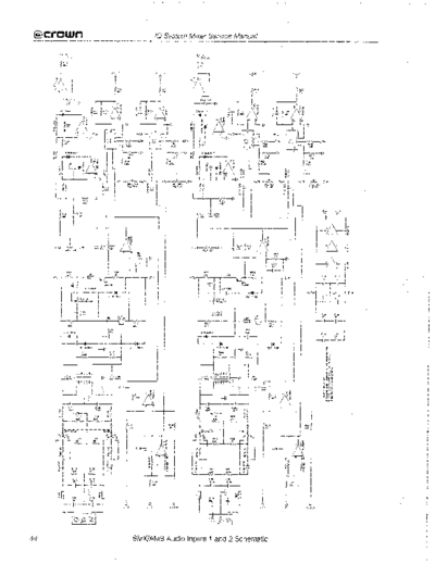 Crown IQ System mixer (schematic)