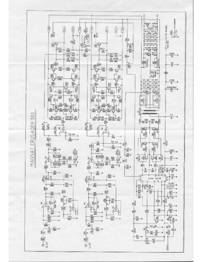 Magnat Crusader300 car amplifier