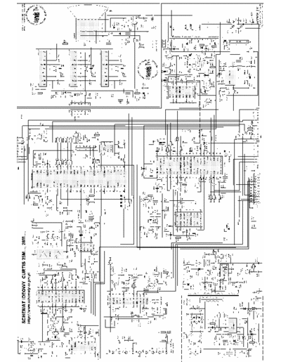 Curtis 25MXXX, 28MXXX Schematic for the Curtis 25MXXX & 28MXXX models.