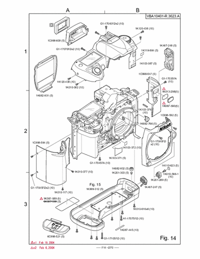 Nikon D70 Need service manual
Service manual for the case and parts. Does not seem to include the internal parts.