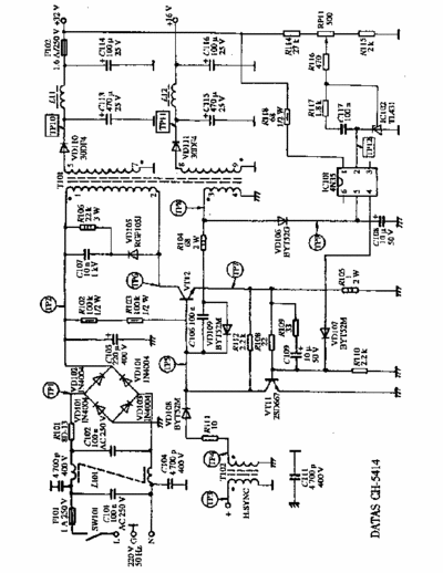 DATAS CH5414 DATAS CH5414 schematic