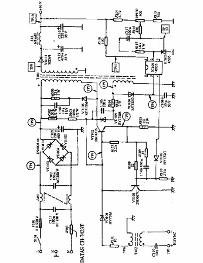 DATAS CH7423T DATAS CH7423T schematic